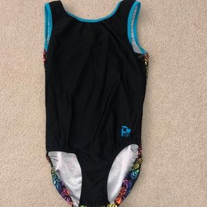 plum gymnastics leotard